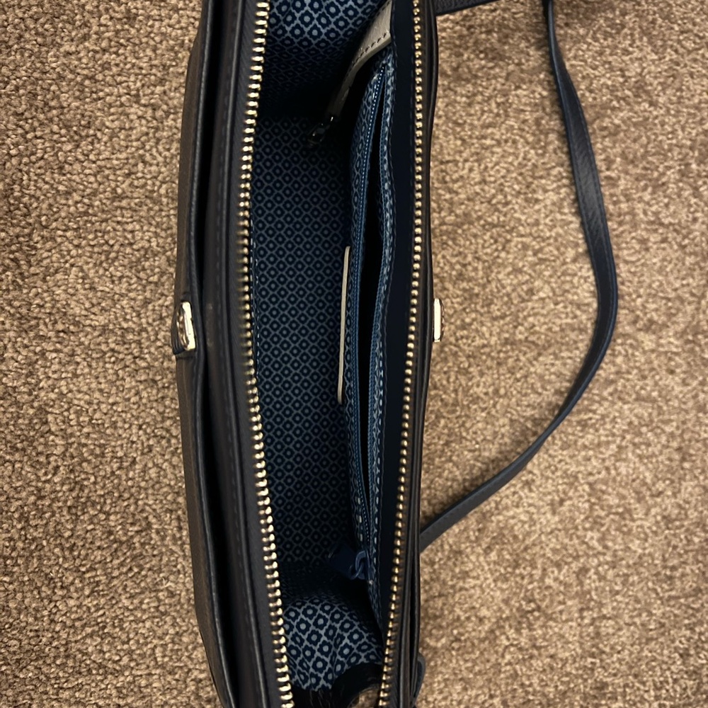 BRIGHTON CROSS BODY BAG - BLUE - GENTLY USED. - Picture 6 of 9